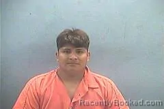 Mugshot of Gilberto Elian Martinez -Domingo booked in Hempstead County, Arkansas on August 7, 2026