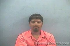 Mugshot of Roel Gomez booked in Hempstead County, Arkansas on August 15, 2026
