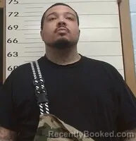 Mugshot of TYSHAUN D EVANS booked in Hot Springs County, Arkansas on April 14, 2026