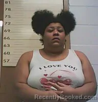 Mugshot of MIESHA DAVIS booked in Hot Springs County, Arkansas on July 14, 2026