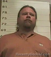 Mugshot of Randy Hattabaugh booked in Hot Springs County, Arkansas on August 24, 2026