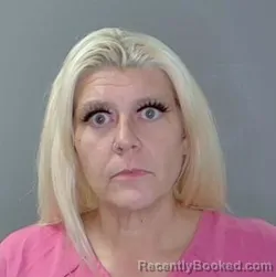 Mugshot of Amanda Gayle Carter booked in Georgetown County, South Carolina on August 25, 2026