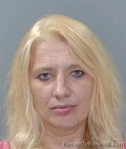 Mugshot of Stephanie Renee Michau booked in Georgetown County, South Carolina on August 13, 2026