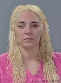 Mugshot of Ashley Leday booked in Georgetown County, South Carolina on March 25, 2026