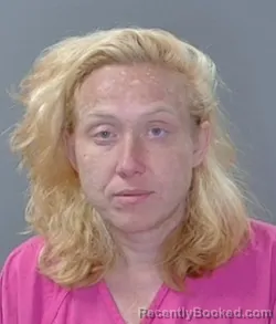 Mugshot of Krysta Richelle Cook booked in Georgetown County, South Carolina on March 28, 2026