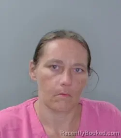 Mugshot of Carrie Diane Moore booked in Georgetown County, South Carolina on August 14, 2026