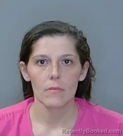 Mugshot of Haleigh Grey booked in Georgetown County, South Carolina on April 8, 2026