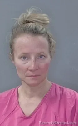 Mugshot of Fallon Victoria Tadlock booked in Georgetown County, South Carolina on March 23, 2026