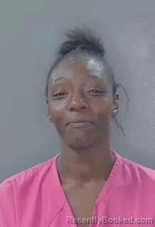 Mugshot of Isis'mecca Rashawna White booked in Georgetown County, South Carolina on March 23, 2026