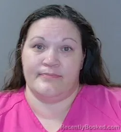 Mugshot of Mandy Ann Miller booked in Georgetown County, South Carolina on March 31, 2026