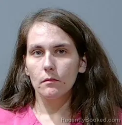 Mugshot of Kadence Leigh Whiteside booked in Georgetown County, South Carolina on April 8, 2026