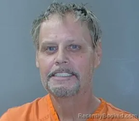 Mugshot of Franklin Dean Harrelson booked in Georgetown County, South Carolina on April 28, 2026