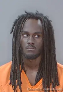 Mugshot of Devante Amon Hughes booked in Georgetown County, South Carolina on March 19, 2026