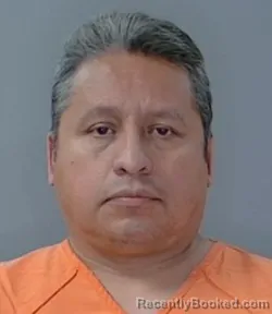 Mugshot of Victorio Morales Arguello booked in Georgetown County, South Carolina on May 14, 2026