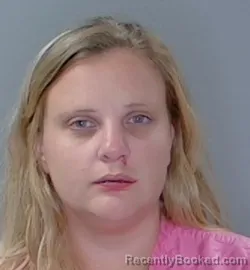 Mugshot of Katherine Jayroe Tanner booked in Georgetown County, South Carolina on July 2, 2026