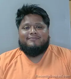 Mugshot of Mynor Mendez Hurtado booked in Georgetown County, South Carolina on August 21, 2026
