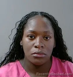 Mugshot of Lesabre Aliyah Carter booked in Georgetown County, South Carolina on August 25, 2026