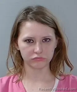 Mugshot of Destiny Marie Ray booked in Georgetown County, South Carolina on October 4, 2026