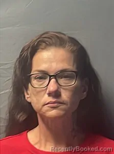 Mugshot of Angela Marie Shaw booked in Independence County, Arkansas on October 5, 2026