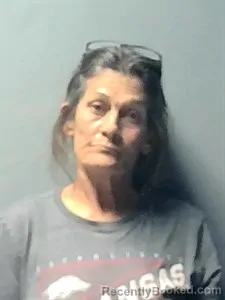 Mugshot of Carol Ann Edwards booked in Independence County, Arkansas on April 23, 2026