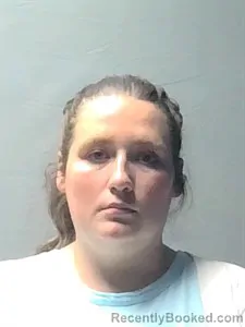 Mugshot of Emily Paige Fisher booked in Independence County, Arkansas on July 8, 2026
