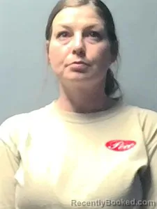 Mugshot of Erica Renea Kelley booked in Independence County, Arkansas on April 8, 2026