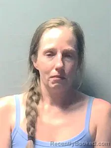 Mugshot of Laura Brittany Hall booked in Independence County, Arkansas on May 18, 2026