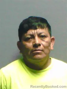 Mugshot of Ruben Caal-Sacul booked in Independence County, Arkansas on April 16, 2026