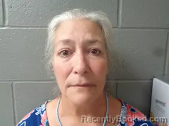 Mugshot of LINDA BURKARD booked in Izard County, Arkansas on April 11, 2026