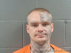Mugshot of Taylor Tidwell booked in Izard County, Arkansas on May 12, 2026