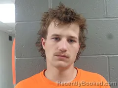 Mugshot of GARRETT LEININGER booked in Izard County, Arkansas on May 17, 2026
