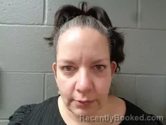 Mugshot of Haley Montgomery booked in Izard County, Arkansas on August 11, 2026