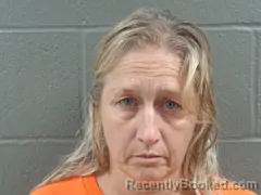 Mugshot of Amelia Peek booked in Izard County, Arkansas on August 16, 2026