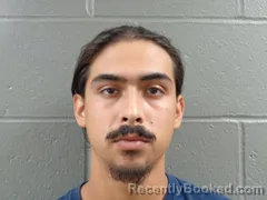 Mugshot of Jensen Rivera booked in Izard County, Arkansas on August 26, 2026