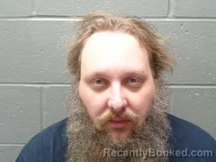 Mugshot of Peter Larsen booked in Izard County, Arkansas on October 3, 2026