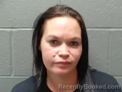 Mugshot of Sarah Henrickson booked in Izard County, Arkansas on October 21, 2026