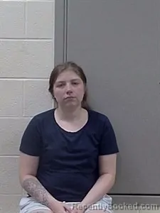 Mugshot of LACEY DANIELLE GUTHRIE booked in Jackson County, Arkansas on July 14, 2026