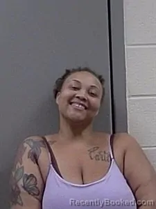 Mugshot of Shintasia Moore booked in Jackson County, Arkansas on October 23, 2026