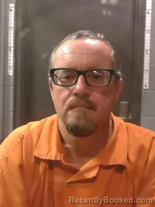 Mugshot of Michael Eugene Owens booked in Johnson County, Arkansas on April 22, 2026