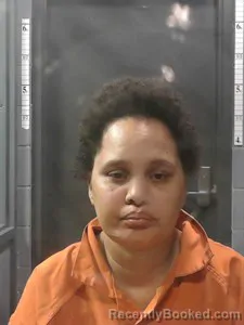 Mugshot of Jameeka Forney booked in Johnson County, Arkansas on April 25, 2026