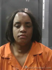 Mugshot of Gerrica Menay Middleton booked in Johnson County, Arkansas on April 30, 2026