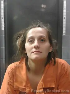 Mugshot of Madisen Alexis Klein booked in Johnson County, Arkansas on May 7, 2026