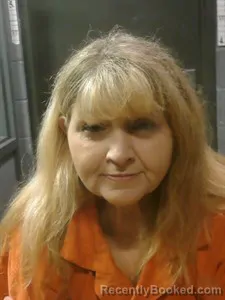 Mugshot of Linda MARIE WILLIAMS booked in Johnson County, Arkansas on July 8, 2026