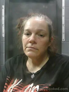 Mugshot of Sherri K Cooper booked in Johnson County, Arkansas on August 17, 2026
