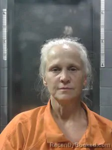 Mugshot of Gala Richardson booked in Johnson County, Arkansas on August 18, 2026