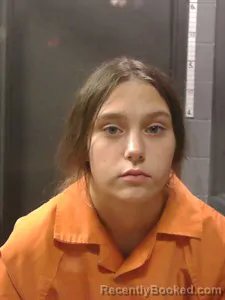 Mugshot of Zoey Leeann Pace booked in Johnson County, Arkansas on September 7, 2026