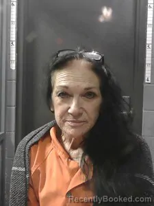 Mugshot of Rhonda Gail Piercefield booked in Johnson County, Arkansas on October 20, 2026