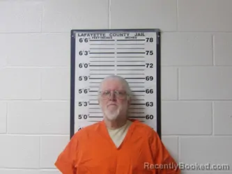 Mugshot of VERNON BECK booked in Lafayette County, Arkansas on March 17, 2026