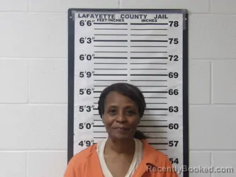 Mugshot of BERTHA CURRY booked in Lafayette County, Arkansas on August 3, 2026