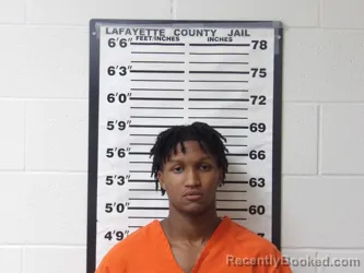 Mugshot of RASHOD CLAVTON booked in Lafayette County, Arkansas on May 29, 2026